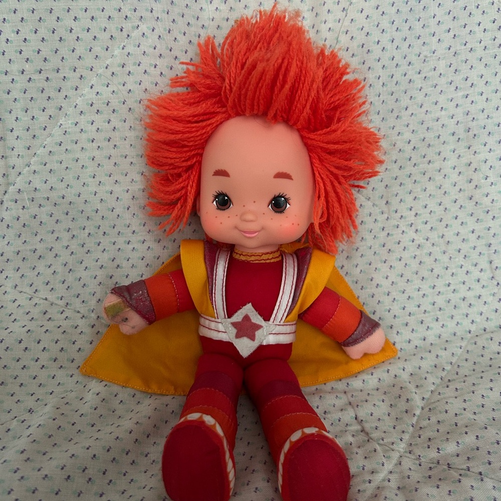 Vintage Red Butler doll from Rainbow Brite